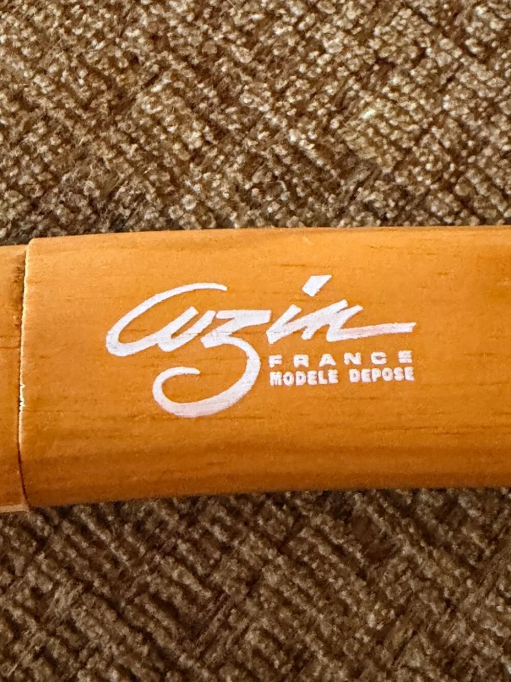 Cuzin Vintage Wooden French Serrated Bread Knife
